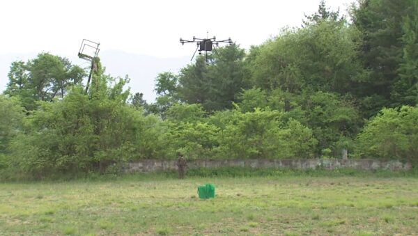 2022 – 육군 최초 군수품 보급 훈련에 드론 활용 [2022 과학기술 강군]